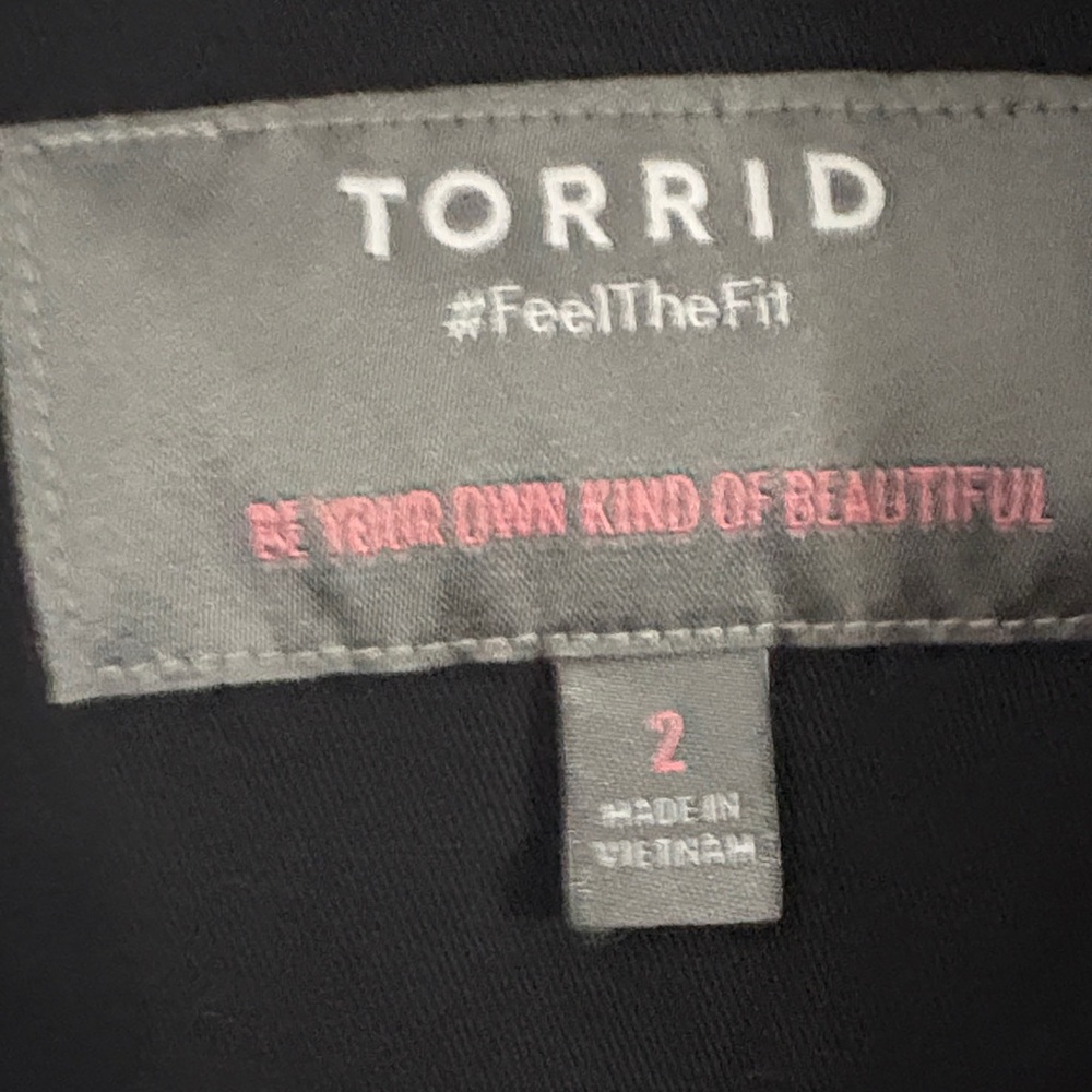 Torrid Black Jacket - Picture 2 of 8